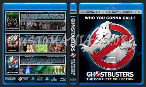 Ghostbusters Collection 4k Blu Ray Cover Dvd Covers And Labels By