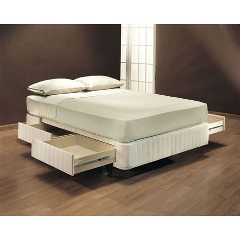 It ships in a compact box and can be easily assembled in. Seahawk Designs Sto-A-Way Queen Mattress Foundation ...