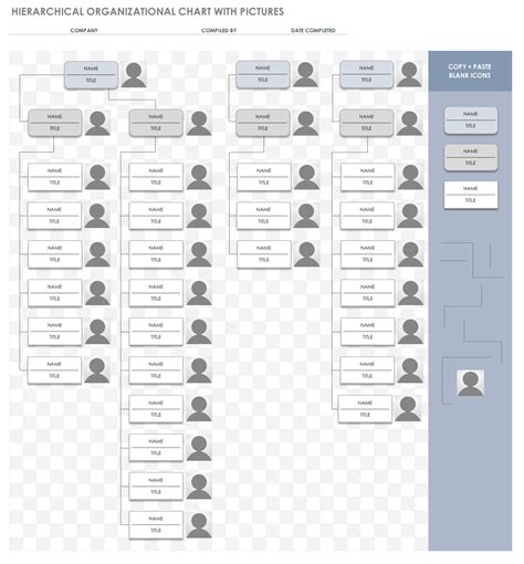 Organization Chart Sample Excel HQ Printable Documents