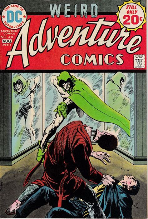 Adventure Comics 1st Series August 1974 Dc Comics Etsy Comic Covers Comic Books