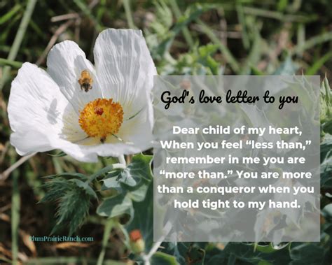 Gods Love Letter To You When You Feel Less Than Remember In Me You