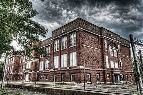 Abandoned Bancroft School This School In Kansas Citys Urb Flickr