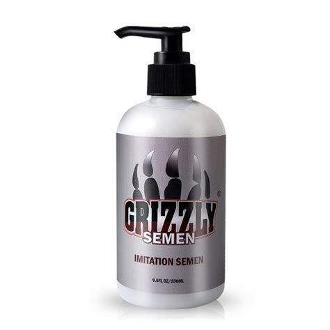 Buy Grizzly Semen Imitation Anal Sex Lubricant Online Lovely Toys Factory