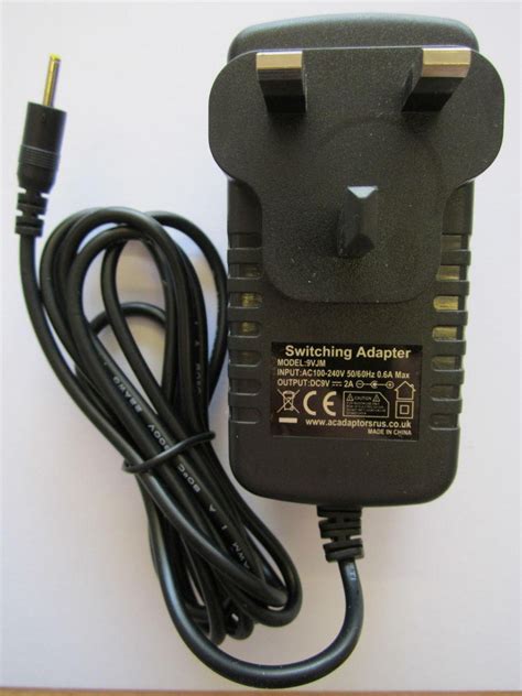 Power Accessories Electronics And Photo Good Lead 9v Mains Ac Adaptor