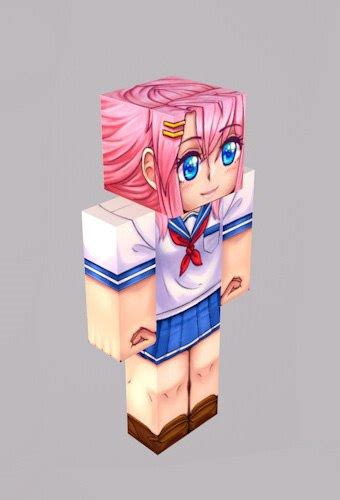 Hd Skin For Minecraft Schoolgirl By Zellaross On Deviantart