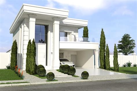 Neoclassical House Plan Plans Of Houses Models And Facades Of Houses