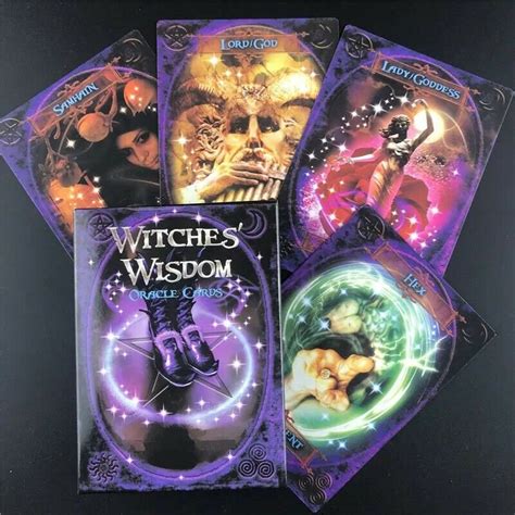 Witches Wisdom Oracle Deck By Solarus Barbara Meiklejohn With Etsy