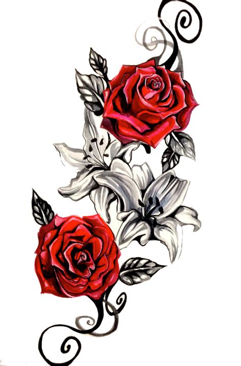 Rose Tattoo Png Transparent Images Png All