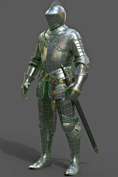 Artstation Knight Armor Vijay Singh Knight Armor Medieval Armor