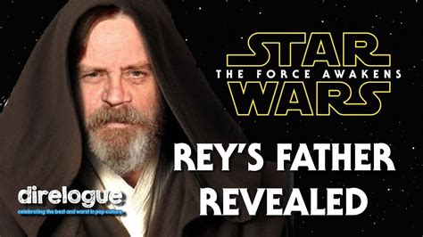 A true father is one who brings forth a seed and takes responsibility over that which he or she brings forth. Rey's father REVEALED? | Star Wars: The Force Awakens ...