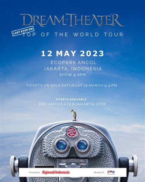 Dream Theater Return To Indonesia For Top Of The World Tour