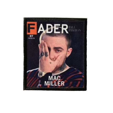 Mac Miller Magazine Cover Iron On Patch Etsy