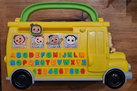Cocomelon Musical Learning Bus Number Letter Recognition Phonetics
