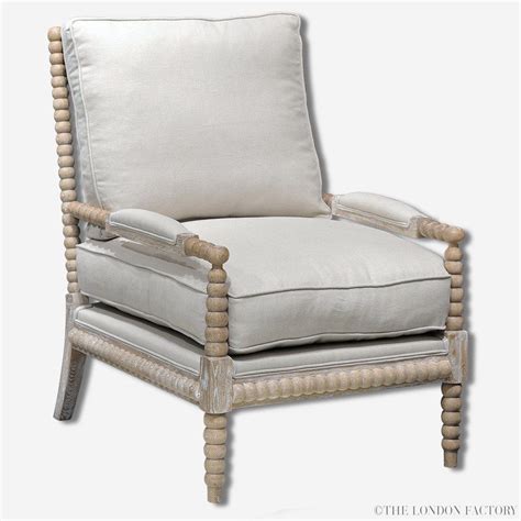 All accent chairs can be shipped to you at home. Kensington Chair | Spool Spindle Bobbin Arm Chair | Spool ...