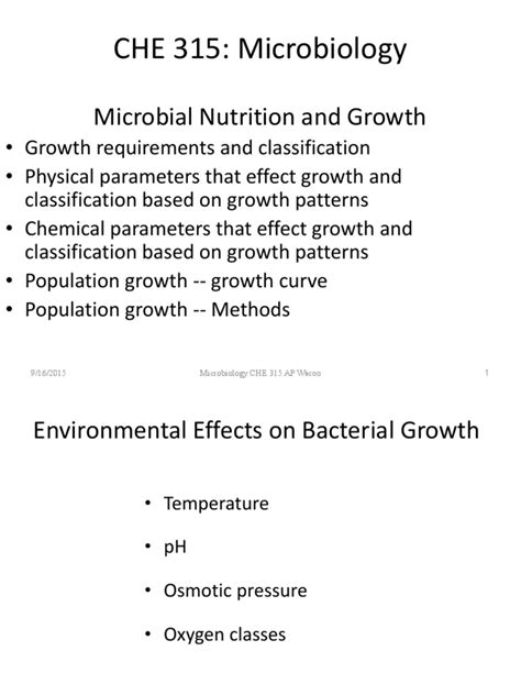 Microbiology Notes 1 Pdf Bacteria Cell Growth