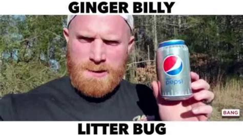Ginger Billy Comedian Ginger Billy Litter Bug Lol Funny Comedy Laugh