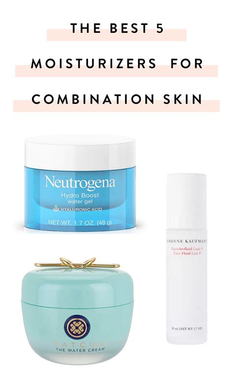 The Best Face Moisturizers For Combination Skin According To