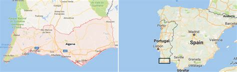Algarve Portugal Maps Itinerary 