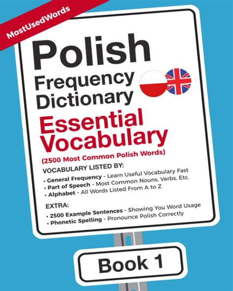 Polish Frequency Dictionary Essential Vocabulary 2500 Most Common Polish Words Learn Polish