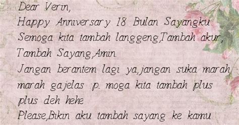 Karena cinta aku ke akmu dijamin tanpa pengawet dan pemanis buatan. 18+ Gambar Kata Kata Anniversary 9 Bulan - Gambar Tulisan