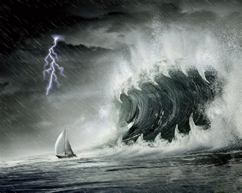 Download Ocean Storm Animated Wallpaper