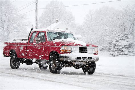 Truck In Snow Stock Photos Pictures And Royalty Free Images Istock