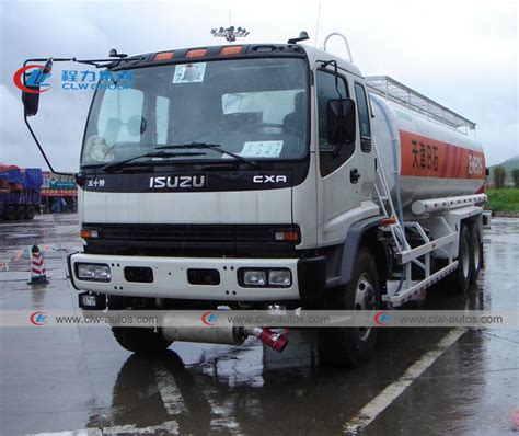 Isuzu 6x4 20000 Liters 20cbm Stainless Steel Gasoline Transport Truck