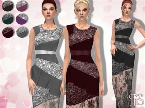 Just A Night Gown By Javasims At Tsr Sims 4 Updates