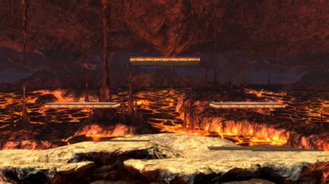 Battlefield[ ] Siege Caverns [super Smash Bros Ultimate] [mods]