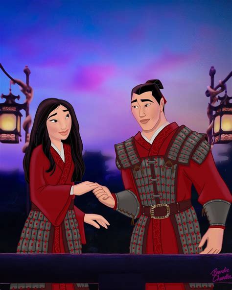 Theartofbrandie On Instagram ““you Still Wont Take My Hand”♥️ Mulan And Honghui💥i Really Loved