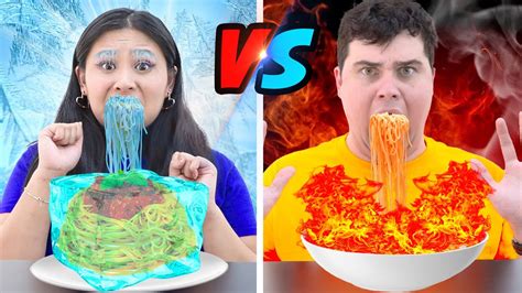 5 Crazy Pranks And Challenges Funny Hot Vs Cold Food Challenge By Crafty Hacks Youtube