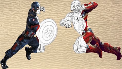 Did you know about captain america shield coloring page? Coloring Books Iron Man Captain America Coloring Pages For ...
