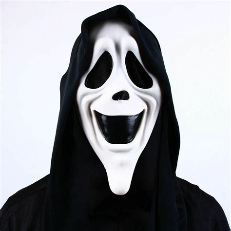 Smiley Scary Movie Ghost Face Mask Halloween Movie Scream