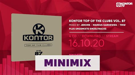 Kontor Top Of The Clubs Vol 87 Official Minimix Hd Youtube Music