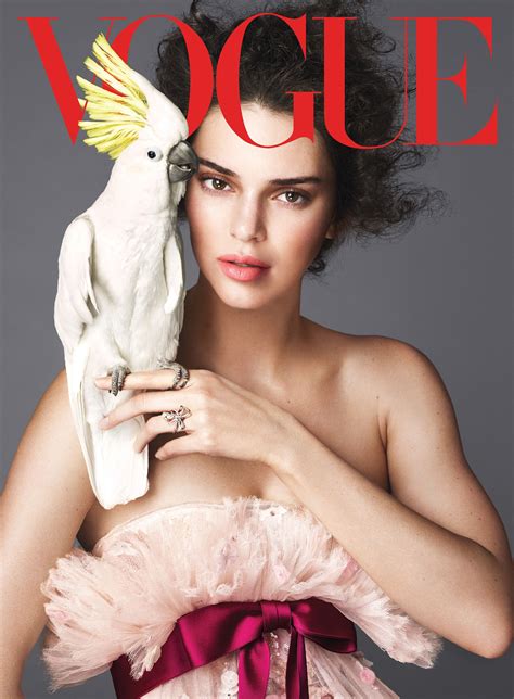 Photos Kendall Jenner Is Vogues April 2018 Cover Star Photographed