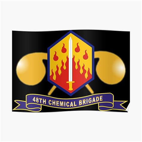 31st Chemical Brigade With Shoulder Sleeve Insignia And Chemical Corps