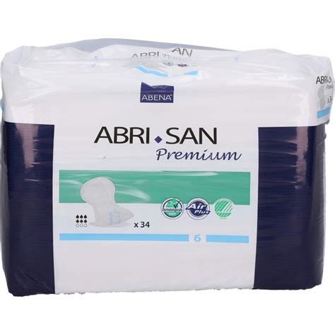 Abri San Plus Air Plus Nr6 30x63 Cm 34 St Arzneiprivat