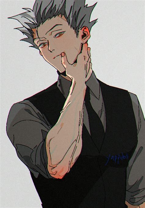 Artist Yappdoll Haikyuu Bokuto Bokuto Fanart Bokuto Koutarou