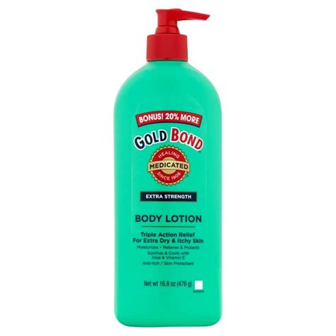 Gold Bond Medicated Extra Strength Body Lotion 168 Oz