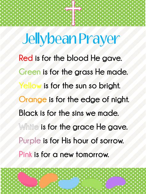 This is vital and necessary for our soul to. Jellybean Prayer - poem found on pinterest, graphics ...