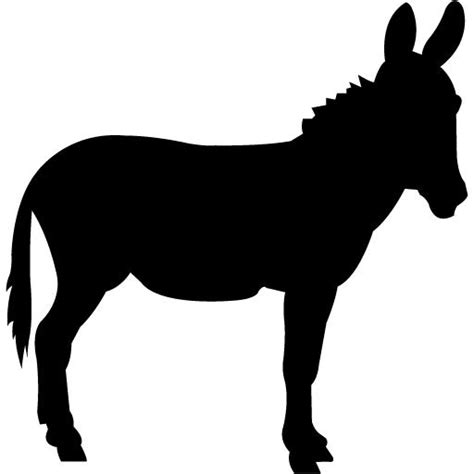 Black Donkey 2 Icon Free Black Animal Icons