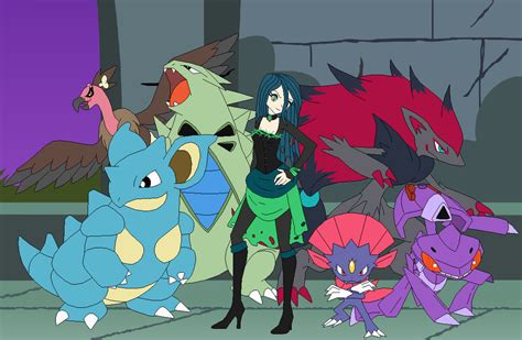 Team Chaos Chrysalis By Selenaede On Deviantart Pokemon Teams
