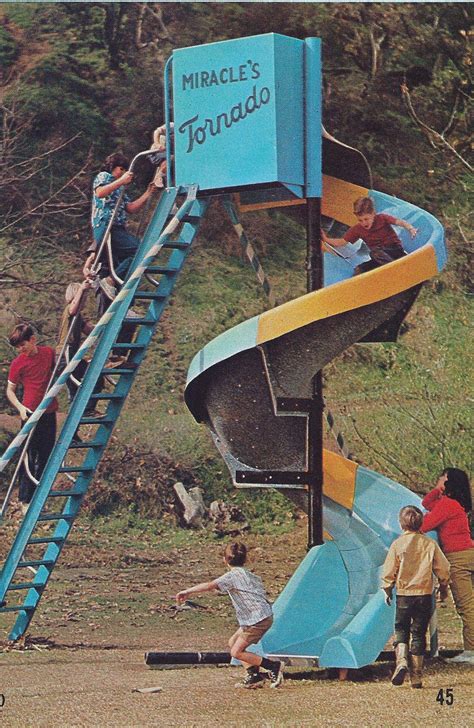 Miracles Tornado Slide From 1975 Playground Toys Playground Equipment