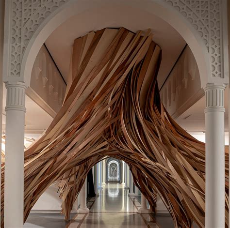 Giant Ribbons Of Wood Form Twisting Root Structures In Expansive