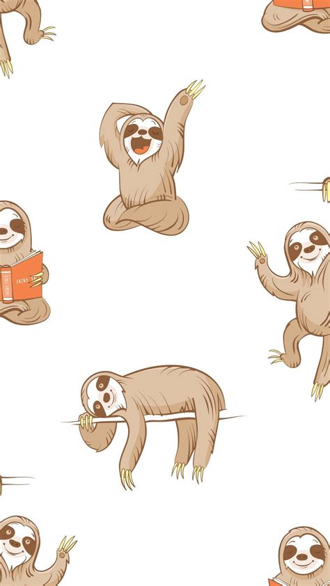 Cute Sloth Wallpapers Bigbeamng