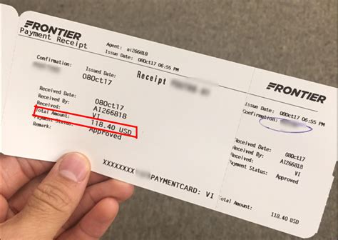 Frontier Airlines Ticket United Airlines And Travelling