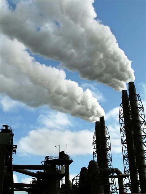 Industrial Air Pollution Photograph By Cordelia Molloyscience Photo