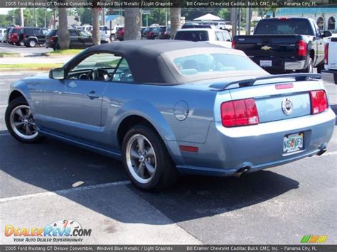 2005 Ford Mustang Gt Deluxe Convertible Windveil Blue Metallic Light
