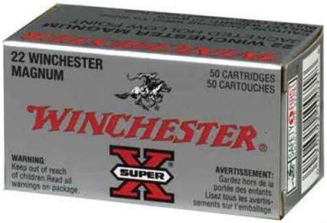 Winchester 22 Long Rifle Super X 12 Lead Shot Super X Bullet 50 Rounds
