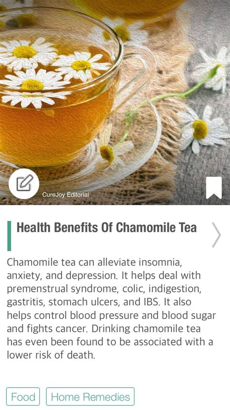 Health Benefits Of Chamomile Tea Abirato Info